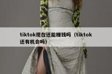 tiktok现在还能赚钱吗（tiktok还有机会吗）