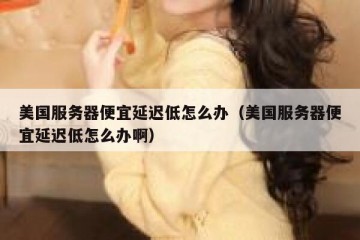 美国服务器便宜延迟低怎么办（美国服务器便宜延迟低怎么办啊）