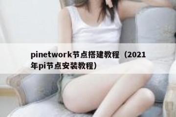 pinetwork节点搭建教程（2021年pi节点安装教程）