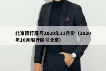 北京限行尾号2020年11月份（2020年10月限行尾号北京）