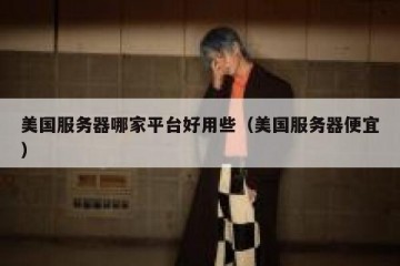美国服务器哪家平台好用些（美国服务器便宜）