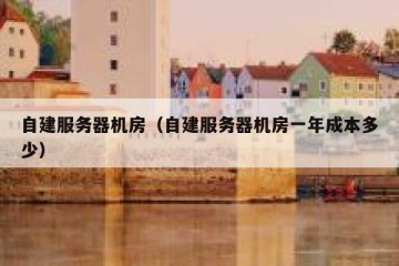 自建服务器机房（自建服务器机房一年成本多少）