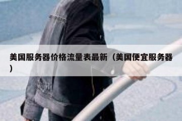 美国服务器价格流量表最新（美国便宜服务器）