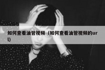 如何查看油管视频（如何查看油管视频的url）