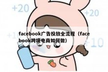 facebook广告投放全流程（facebook跨境电商如何做）