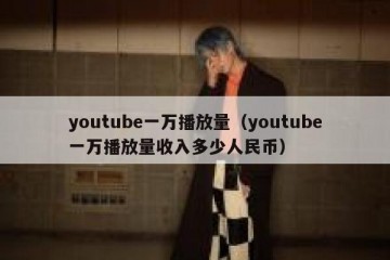 youtube一万播放量（youtube一万播放量收入多少人民币）