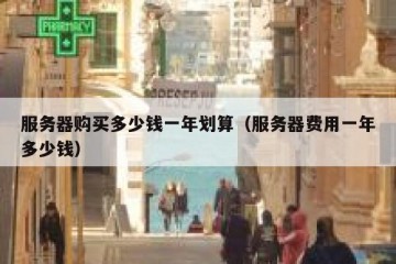 服务器购买多少钱一年划算（服务器费用一年多少钱）