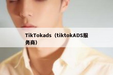TikTokads（tiktokADS服务商）