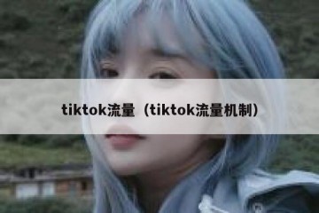 tiktok流量（tiktok流量机制）