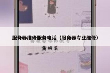 服务器维修服务电话（服务器专业维修）