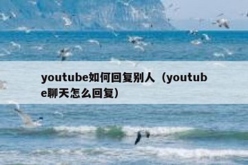 youtube如何回复别人（youtube聊天怎么回复）
