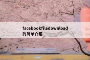 facebookfiledownload的简单介绍