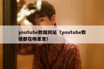 youtube数据网站（youtube数据都在哪里查）