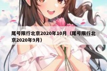尾号限行北京2020年10月（尾号限行北京2020年9月）