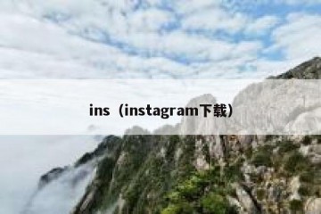 ins（instagram下载）