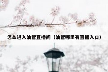 怎么进入油管直播间（油管哪里有直播入口）