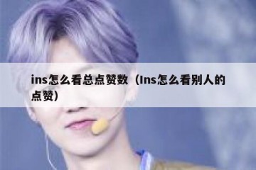ins怎么看总点赞数（Ins怎么看别人的点赞）