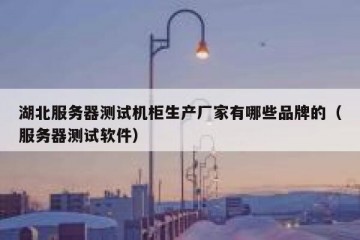 湖北服务器测试机柜生产厂家有哪些品牌的（服务器测试软件）