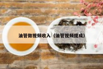 油管做视频收入（油管视频提成）