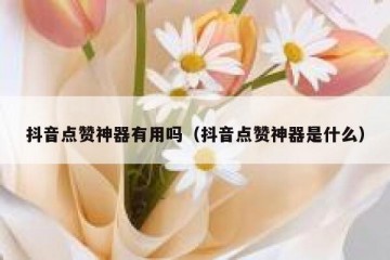 抖音点赞神器有用吗（抖音点赞神器是什么）