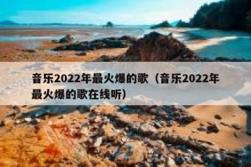 音乐2022年最火爆的歌（音乐2022年最火爆的歌在线听）