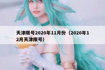 天津限号2020年11月份（2020年12月天津限号）