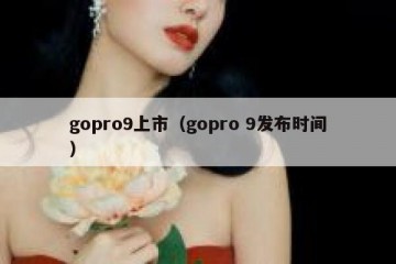 gopro9上市（gopro 9发布时间）