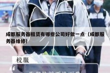 成都服务器租赁有哪些公司好做一点（成都服务器维修）