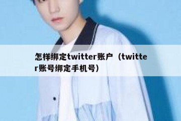 怎样绑定twitter账户（twitter账号绑定手机号）
