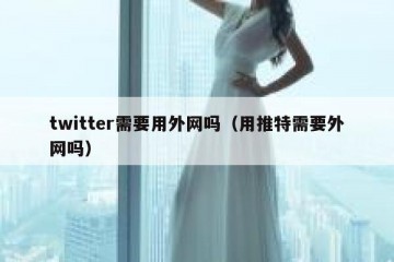 twitter需要用外网吗（用推特需要外网吗）