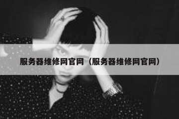 服务器维修网官网（服务器维修网官网）