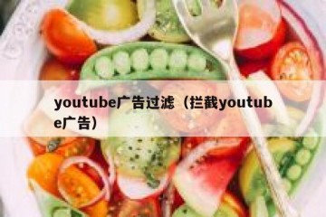 youtube广告过滤（拦截youtube广告）