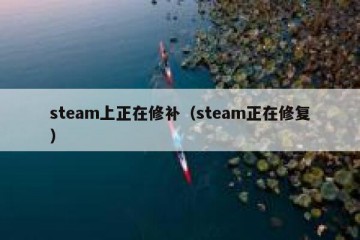 steam上正在修补（steam正在修复）