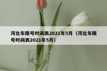 河北车限号时间表2021年5月（河北车限号时间表2021年5月）