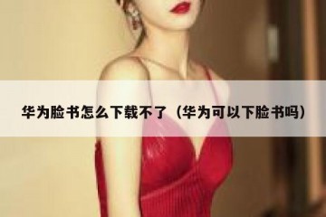 华为脸书怎么下载不了（华为可以下脸书吗）
