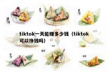 tiktok一天能赚多少钱（tiktok可以挣钱吗）