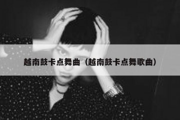 越南鼓卡点舞曲（越南鼓卡点舞歌曲）