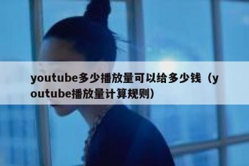 youtube多少播放量可以给多少钱（youtube播放量计算规则）