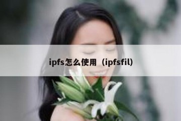 ipfs怎么使用（ipfsfil）