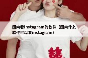 国内看instagram的软件（国内什么软件可以看instagram）