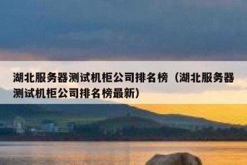 湖北服务器测试机柜公司排名榜（湖北服务器测试机柜公司排名榜最新）