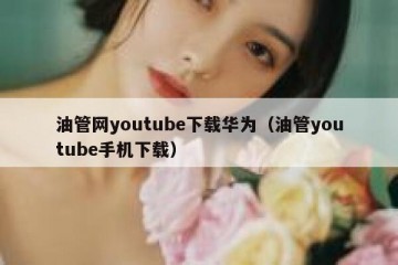 油管网youtube下载华为（油管youtube手机下载）