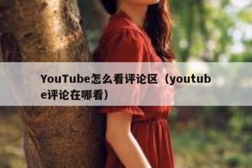 YouTube怎么看评论区（youtube评论在哪看）