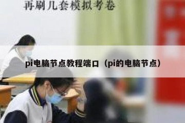 pi电脑节点教程端口（pi的电脑节点）