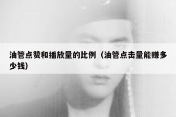油管点赞和播放量的比例（油管点击量能赚多少钱）