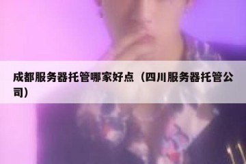 成都服务器托管哪家好点（四川服务器托管公司）