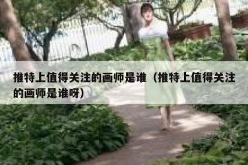 推特上值得关注的画师是谁（推特上值得关注的画师是谁呀）