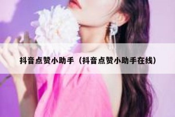 抖音点赞小助手（抖音点赞小助手在线）