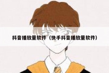 抖音播放量软件（快手抖音播放量软件）
