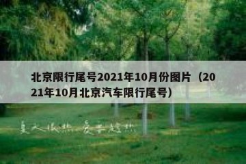 北京限行尾号2021年10月份图片（2021年10月北京汽车限行尾号）